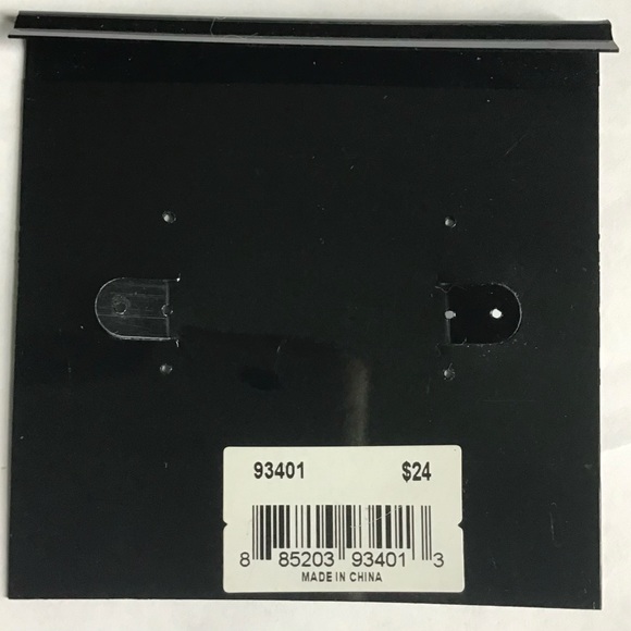 ➰Curvey Wavy Silver Hoop Earrings by Cookie Lee - Picture 5 of 5